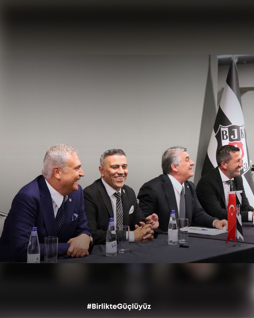 Beşiktaş Jimnastik Kulübü ziyaretimizde Sayın Serdal Adalı ile bir araya geldik.